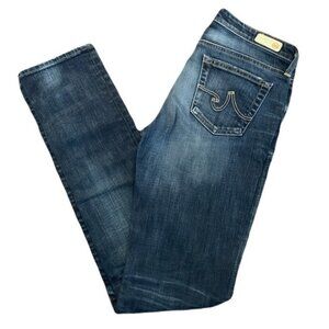 Adriano Goldschmeid 28R Blue Skinny Straight Jean